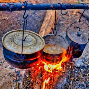 Campfire Ranchero Beef Chili With Cornbread Recipe