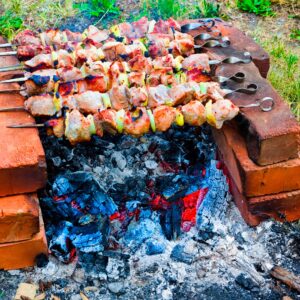 Campfire BBQ Beef Kabob Recipe