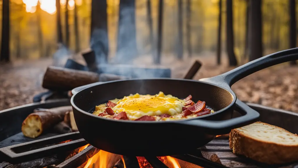 Campfire Breakfast With Bacon and Sausage Recipe (14)
