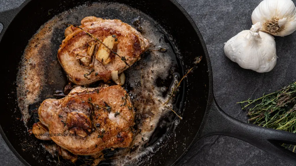 Campfire Cast Iron American Lamb Chops Recipe