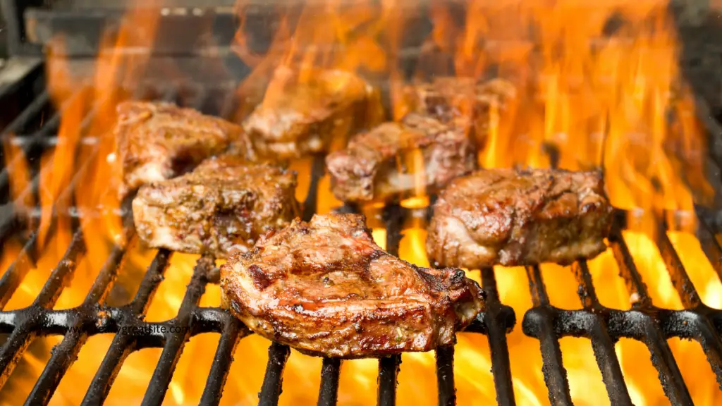 Campfire Cast Iron American Lamb Chops Recipe
