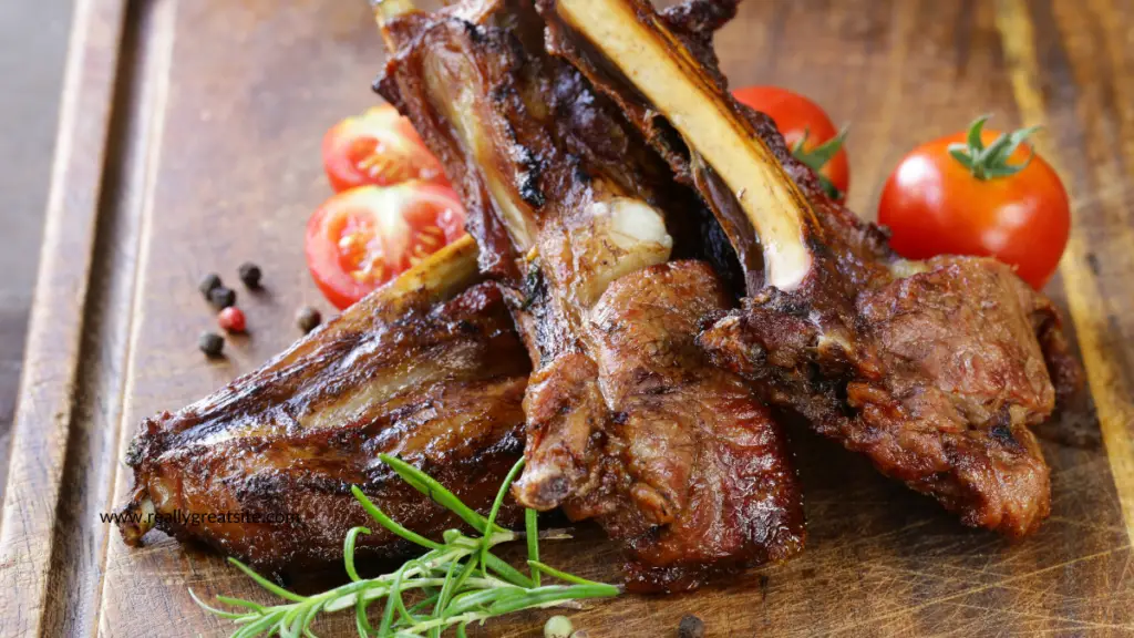 Campfire Cast Iron American Lamb Chops Recipe