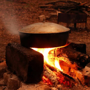 Campfire Cast Iron Skillet Cornbread Recipe