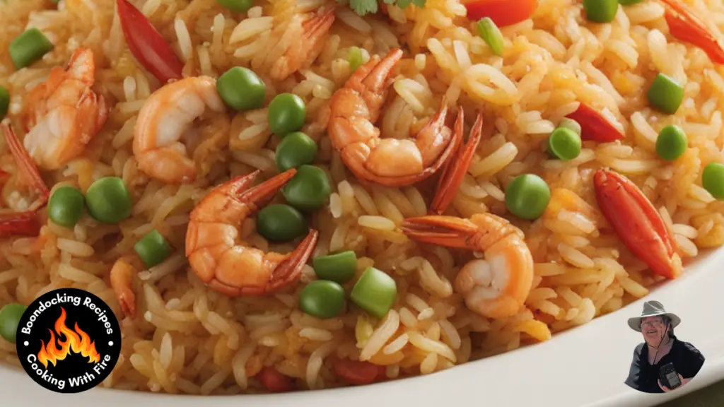 Campfire Crawfish Fried Rice Recipe (