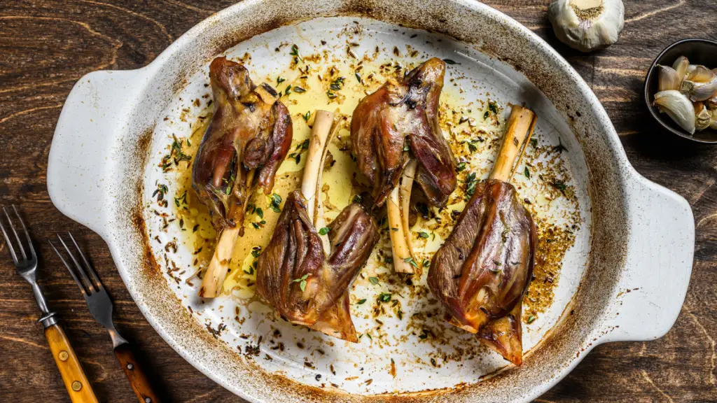 Campfire Easy Beer Braised Lamb Shanks Recipe