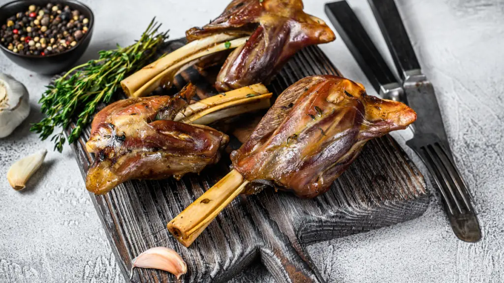 Campfire Easy Beer Braised Lamb Shanks Recipe