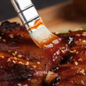 Campfire Grilled BBQ Maple Ribs Recipe