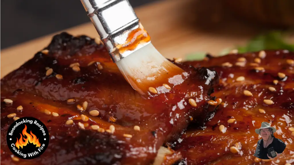 Campfire Grilled BBQ Maple Ribs Recipe