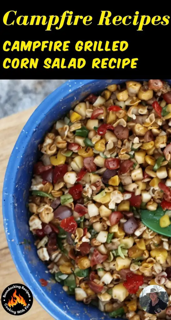 Campfire Grilled Corn Salad Recipe