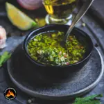 Campfire Grilled Skirt Steak with Chimichurri Recipe