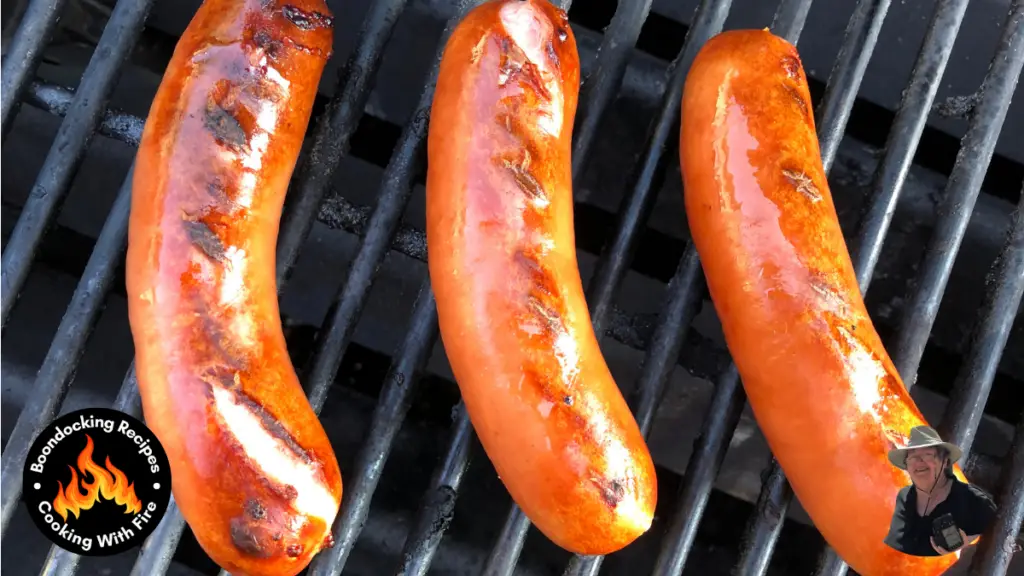 Campfire Smoked Sausage Sandwich With Chimichurri Recipe