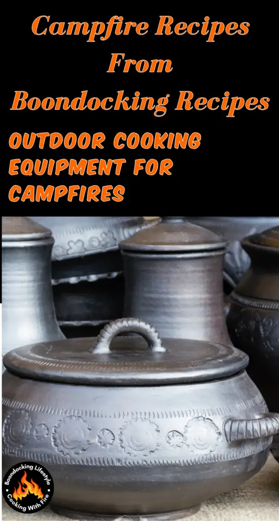 Food Cooked Over A Campfire