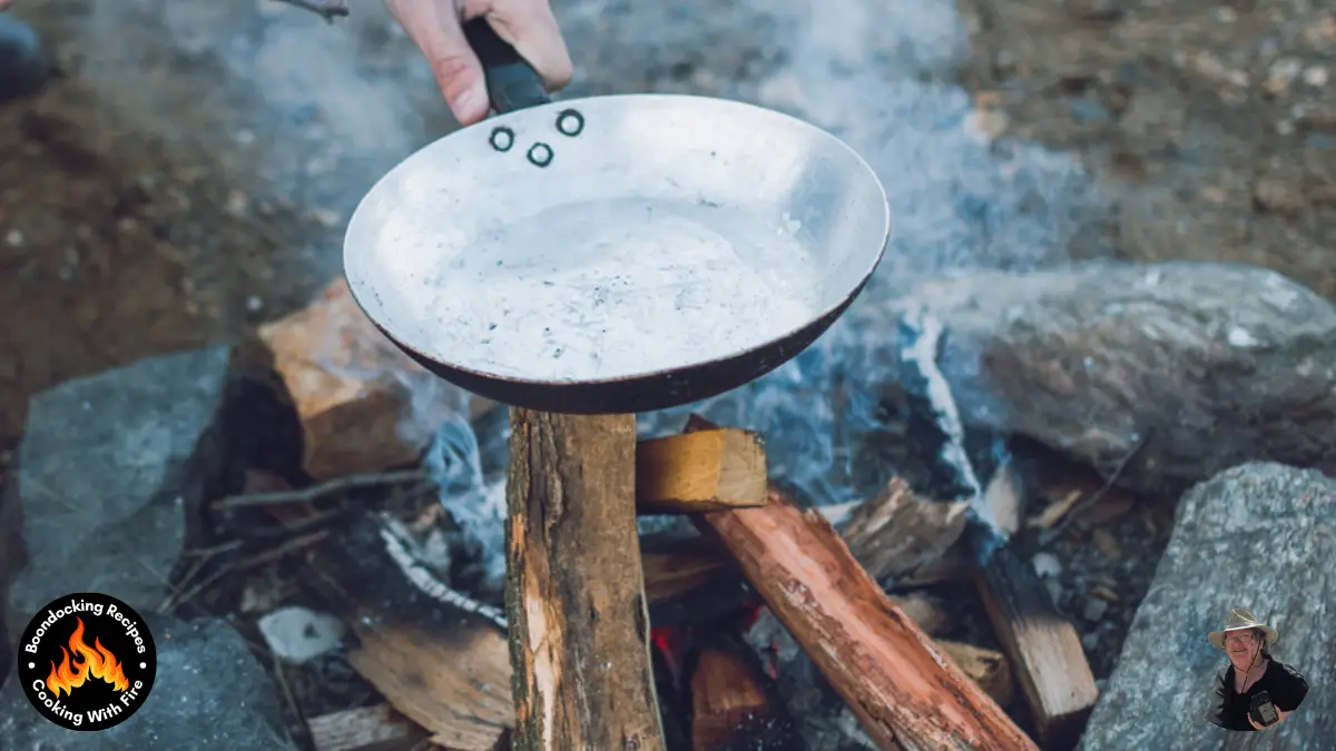 Campfire Sweet Smoked Caveman Steak Recipe - Preparing Fire