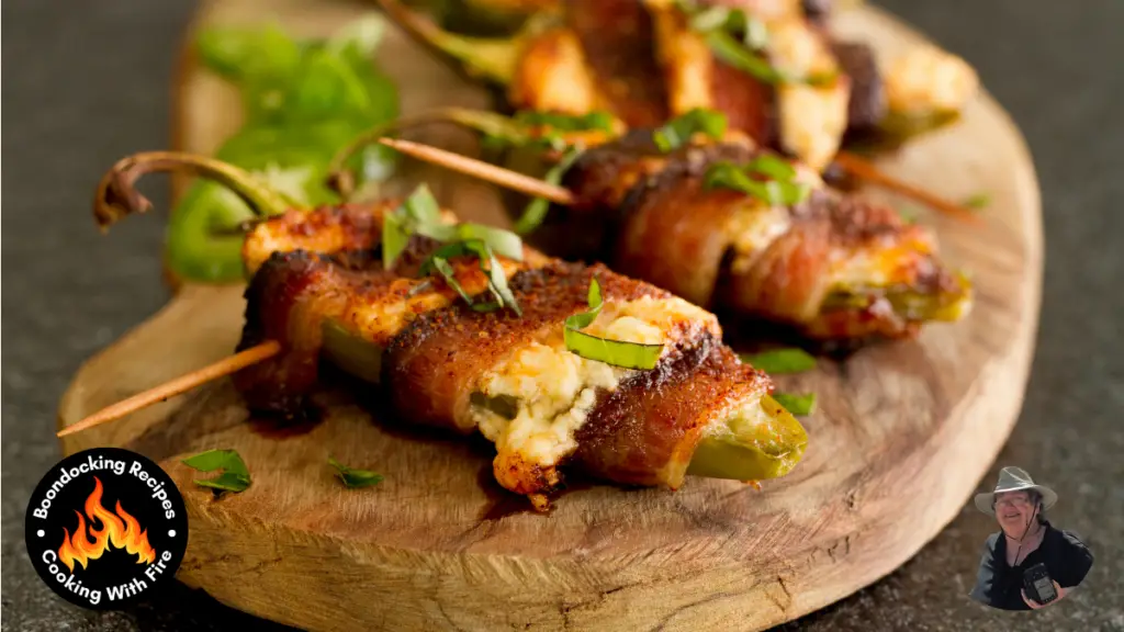 Campfire Bacon Wrapped Jalapeno Poppers Recipe