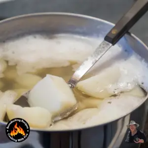 Campfire Cast Iron Griddle Shrimp Boil Recipe