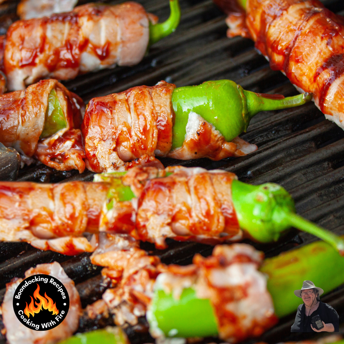 Campfire Bacon Wrapped Jalapeno Poppers Recipe