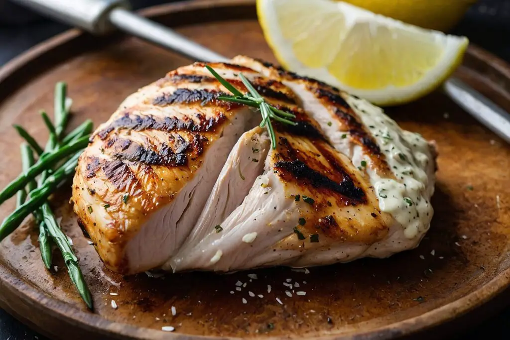 Grilled Chicken Breast with Spicy Buttermilk Mayo Rub (12)