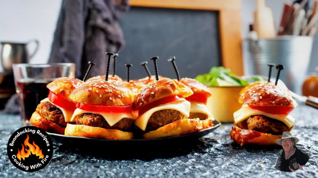 Bison Burger Slider Recipe