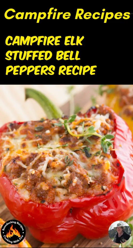 Campfire Elk Stuffed Bell Peppers Recipe