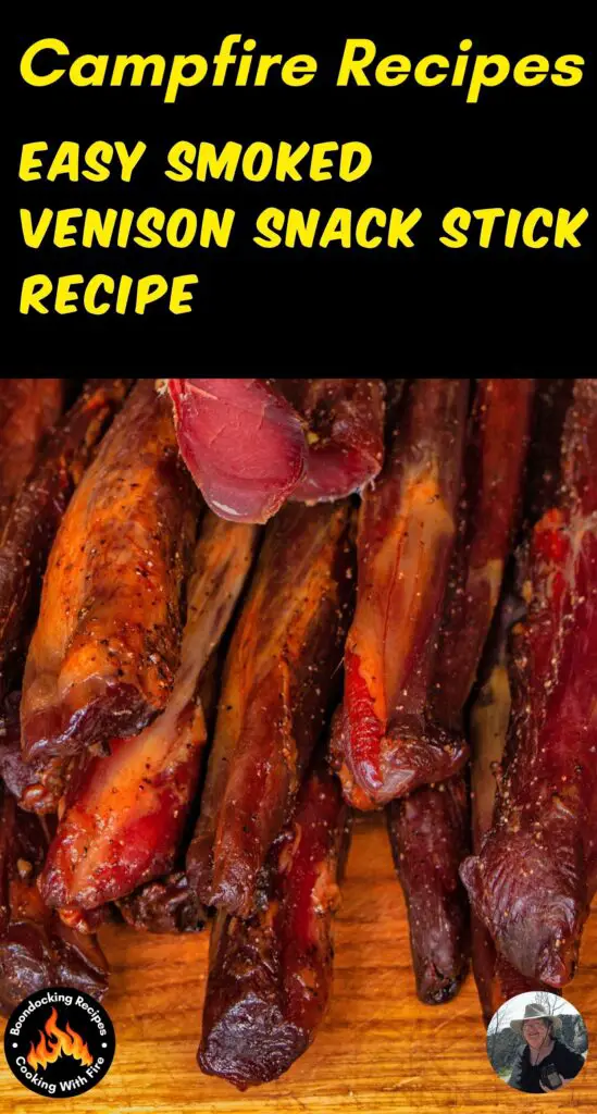 Easy Smoked Venison Snack Stick Recipe