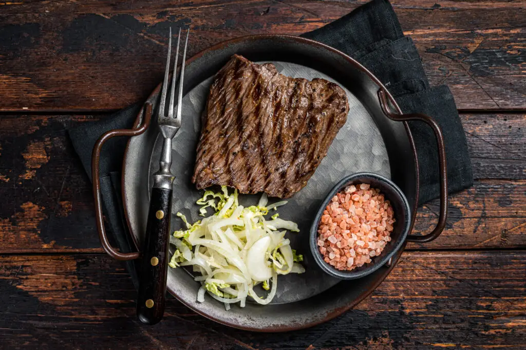 Grilled Marinated Elk Steak Recipe