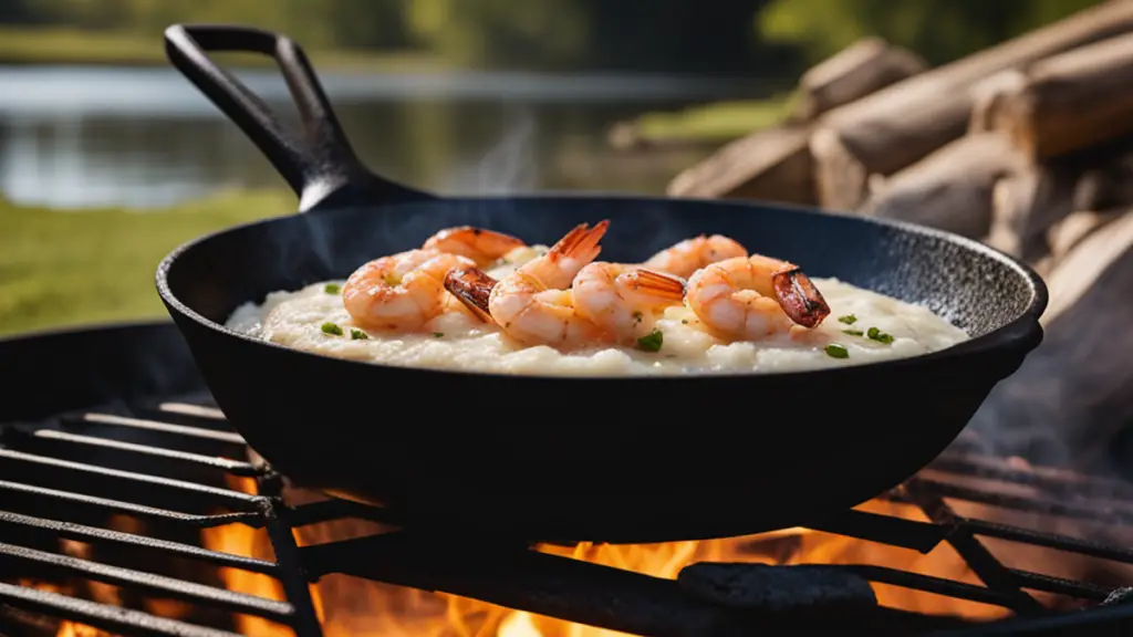 Campfire Shrimp and Grits Recipe US Recipes With Seafood
