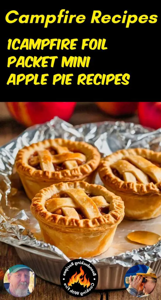 Campfire Foil Packet Mini Apple Pie Recipes