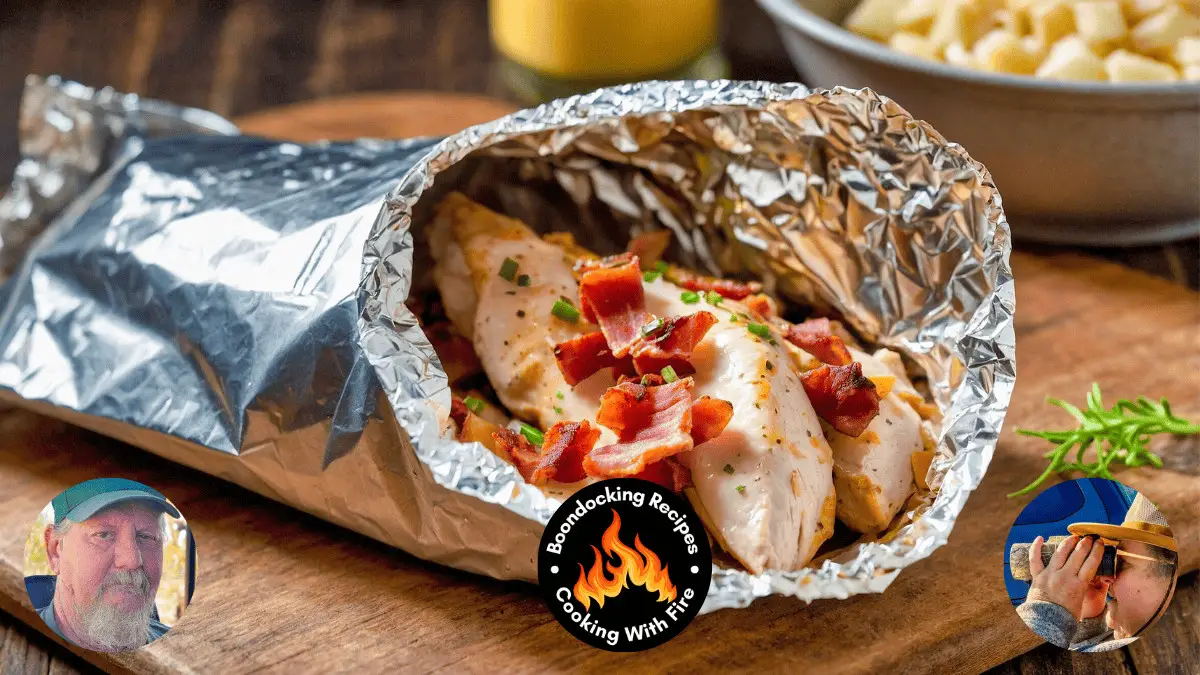 Campfire Chicken Bacon Ranch Foil Packets Recipe