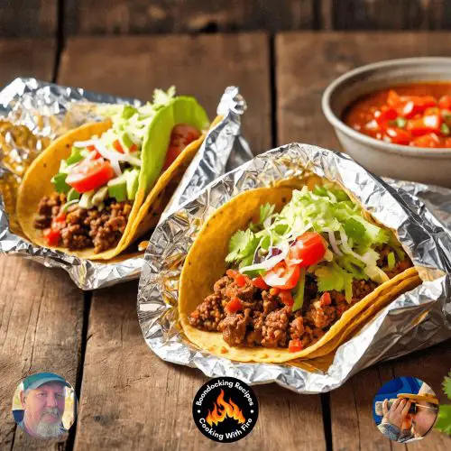 Foil Packet Chicken Tacos Recipe