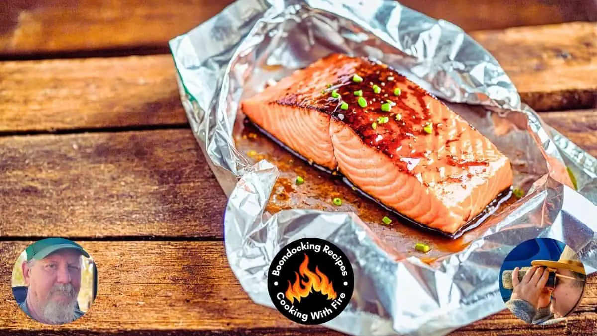 Campfire Foil Packet Salmon Teriyaki Recipe