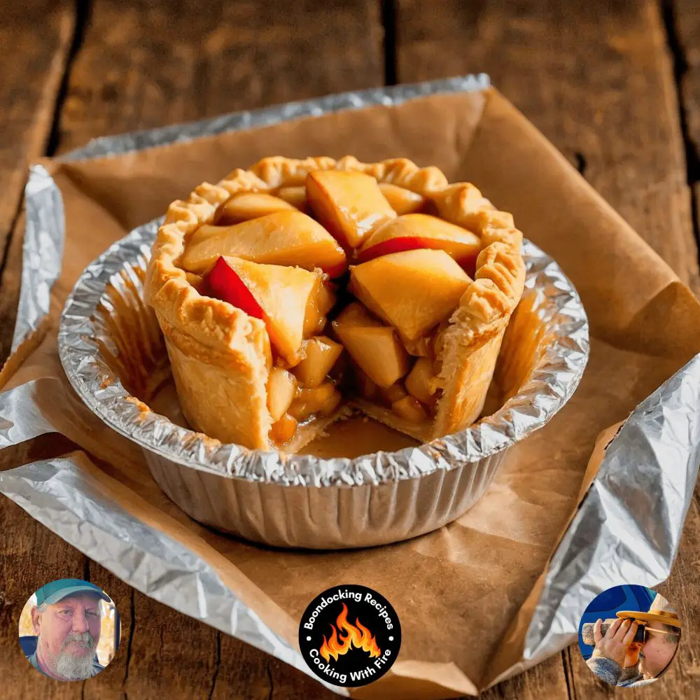 Campfire Foil Packet Mini Apple Pie Recipes
