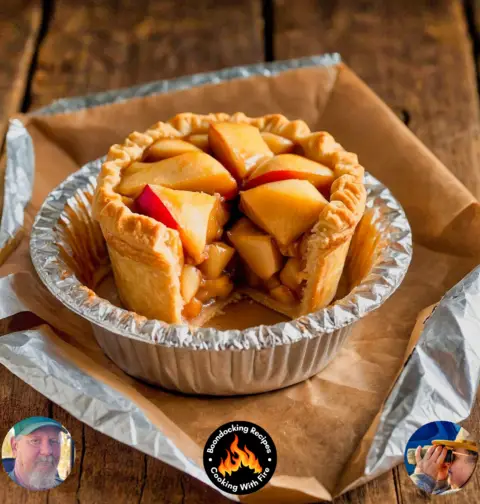 Campfire Foil Packet Mini Apple Pie Recipes