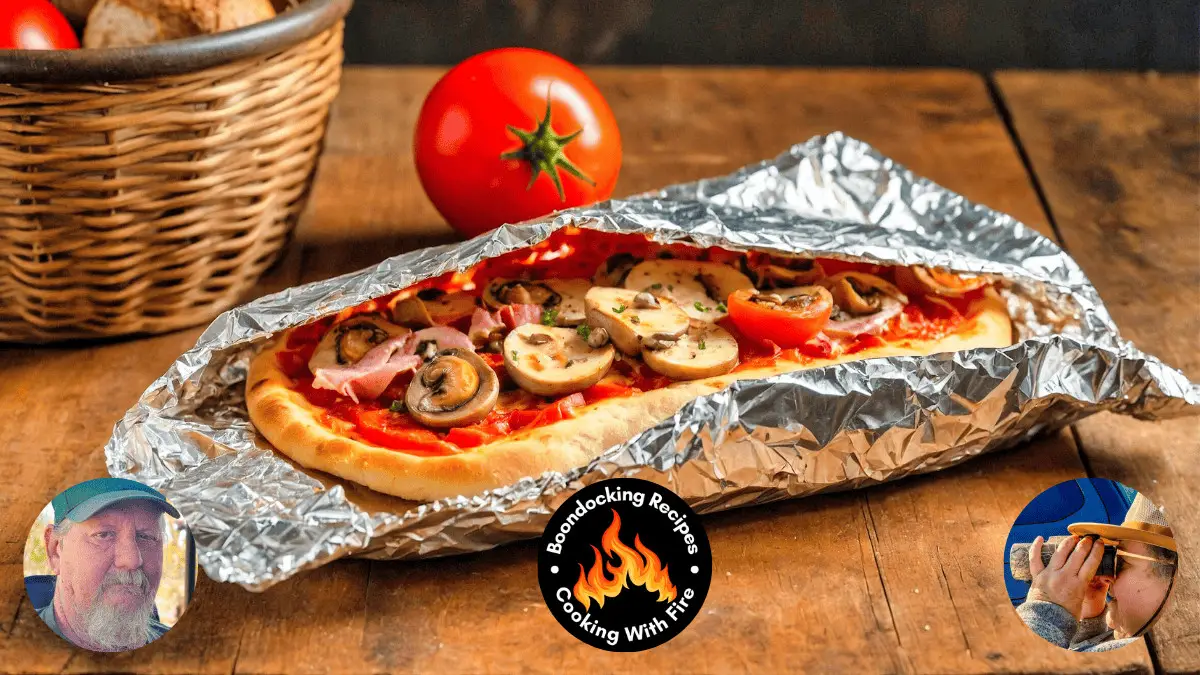 grilled pizza bread foil packets recipe