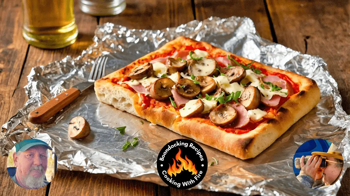 grilled pizza bread foil packets recipe