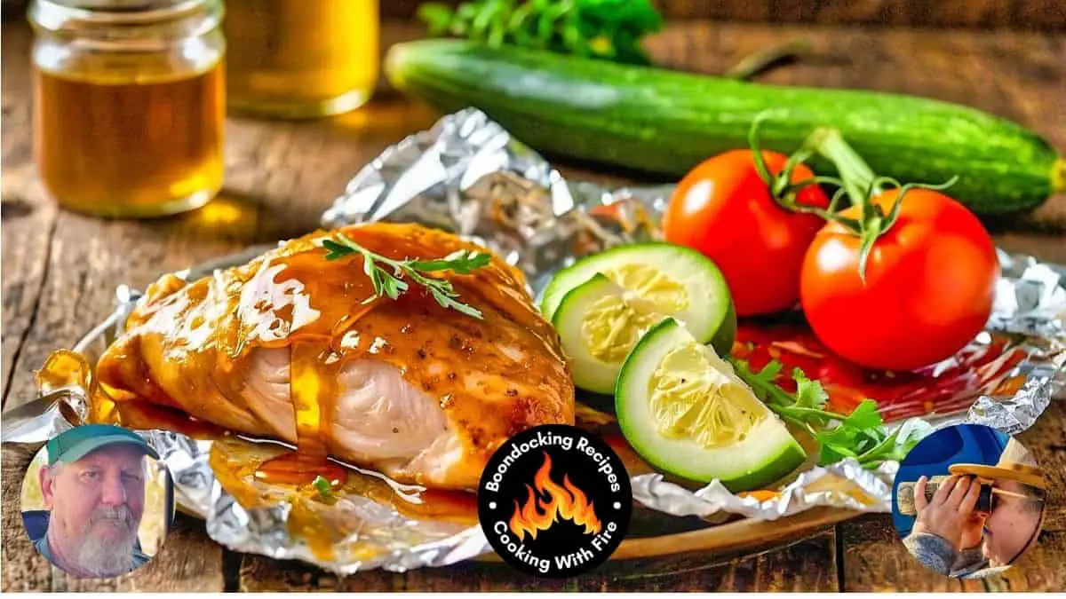 Campfire Honey Dijon Chicken Foil Packets Recipe