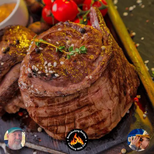 Campfire Pan Fried Filet Mignon