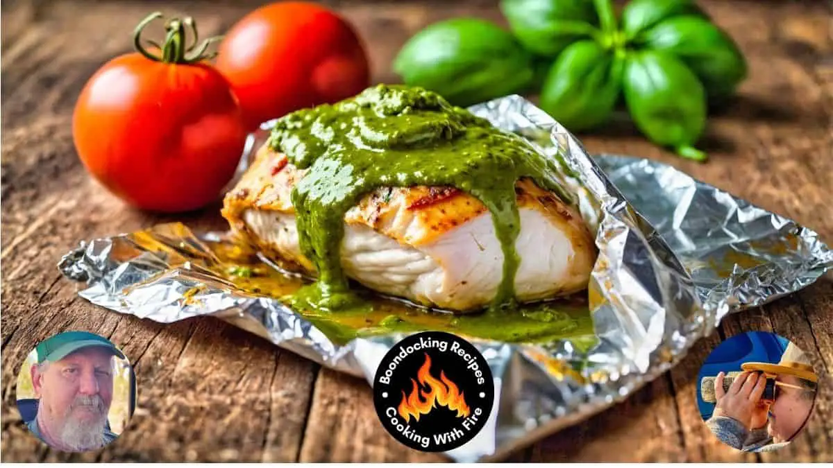 Caprese Stuffed Chicken Foil Packet Recipe