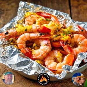 Cilantro Garlic Lime Seafood Foil Packet Recipe
