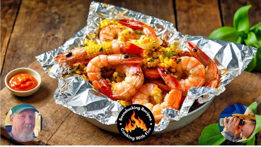 Cilantro Garlic Lime Seafood Foil Packet Recipe