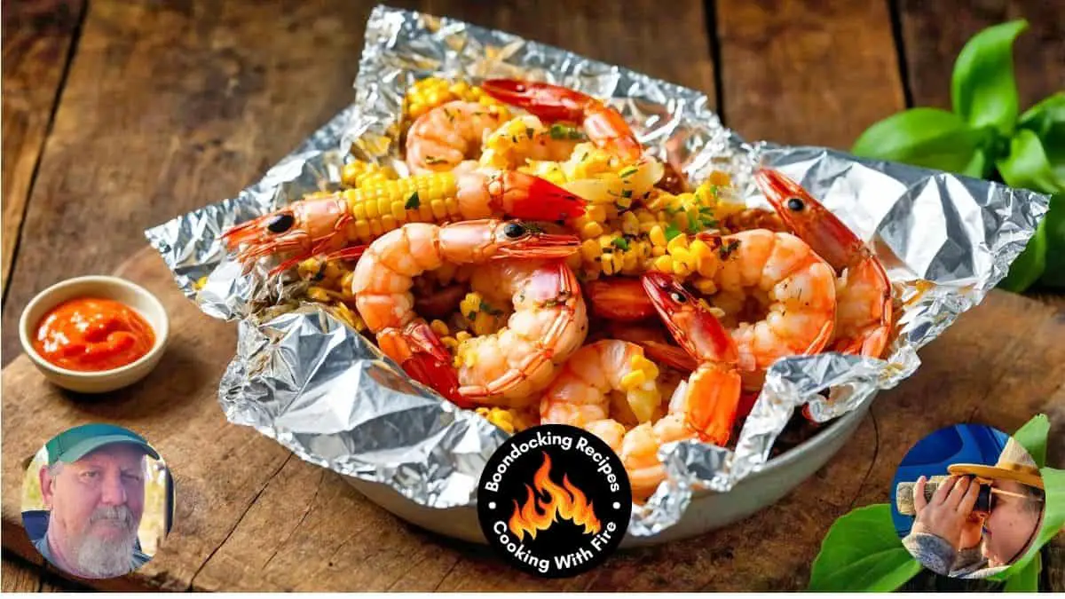 Cilantro Garlic Lime Seafood Foil Packet Recipe