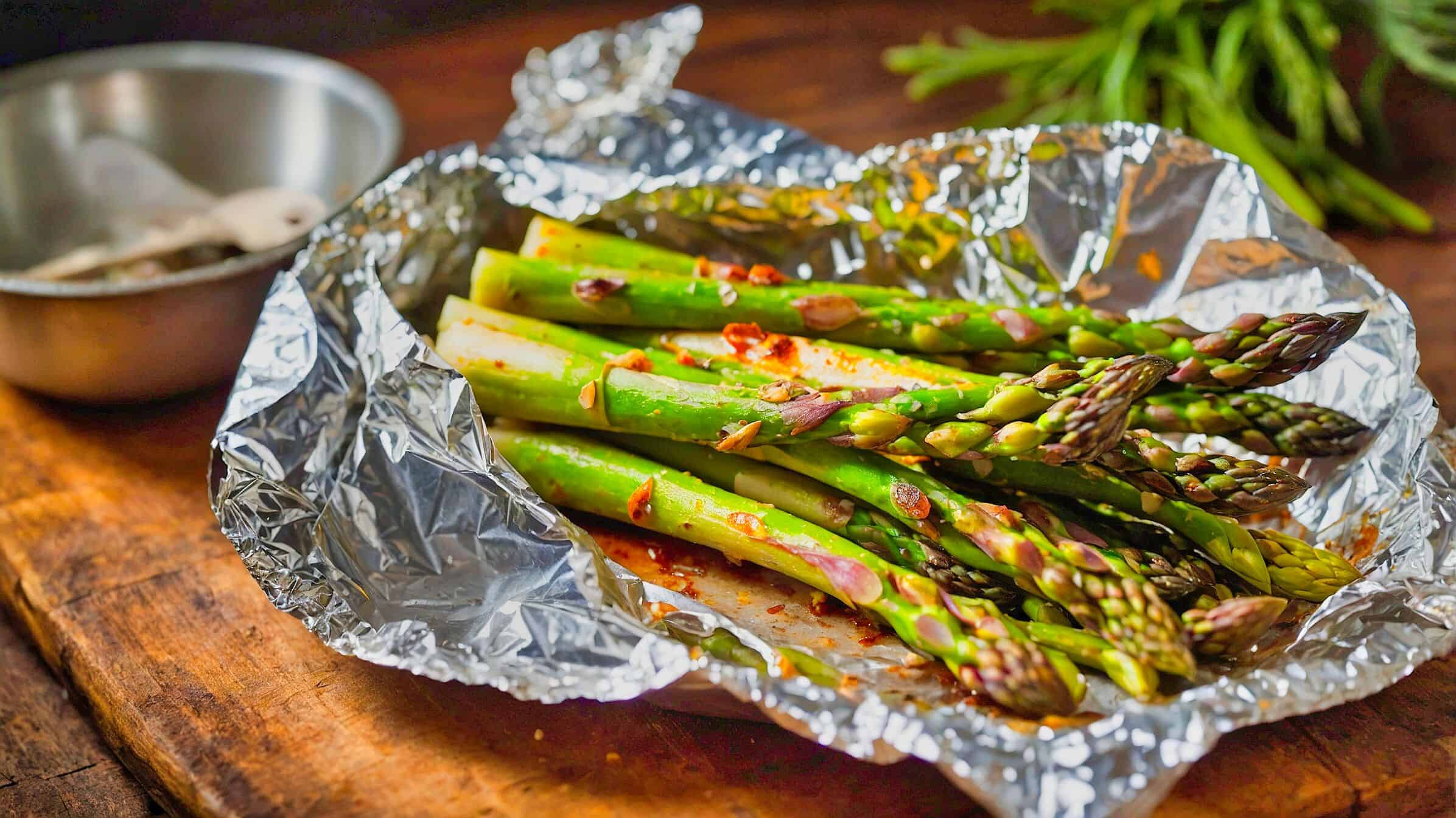foil packet grilled asparagus recipe