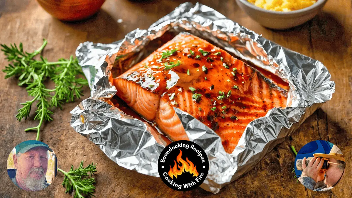 Grilled Honey Chipotle Salmon Foil Packets Recipe