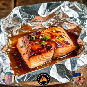 Grilled Honey Chipotle Salmon Foil Packets Recipe