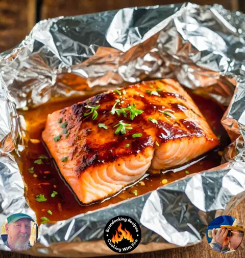 Grilled Honey Chipotle Salmon Foil Packets Recipe