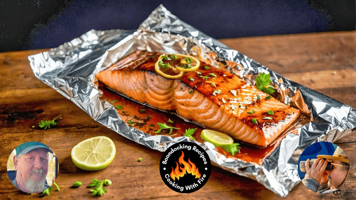Grilled Honey Chipotle Salmon Foil Packets Recipe