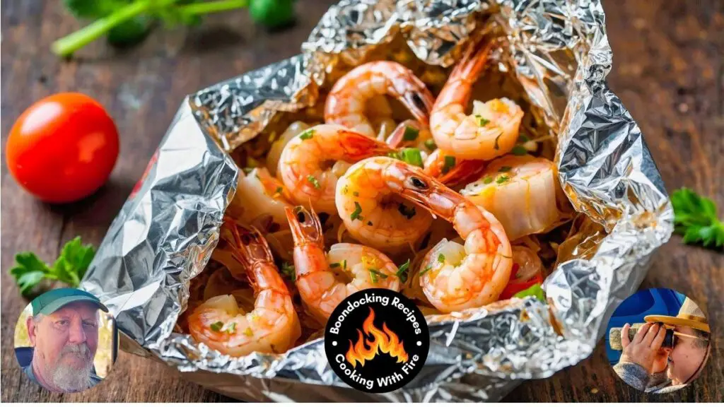 Honey Garlic Shrimp and Zucchini Foil Packet Recipe