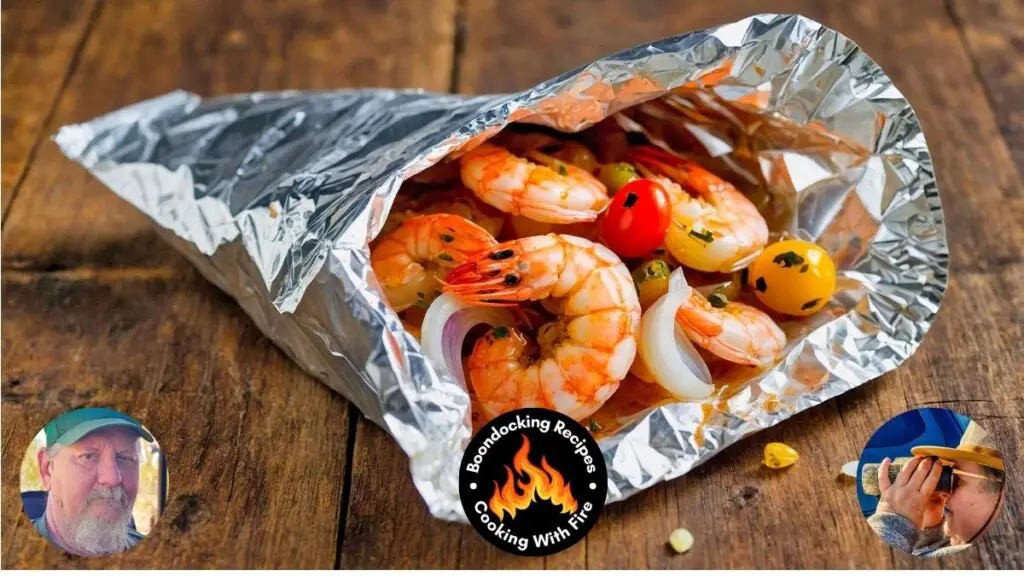 Honey Garlic Shrimp and Zucchini Foil Packet Recipe