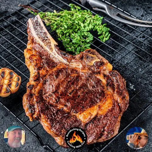 how to cook thick bone in ribeye steak