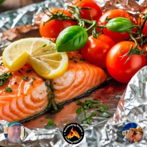 Mediterranean Salmon Foil Packet Recipe