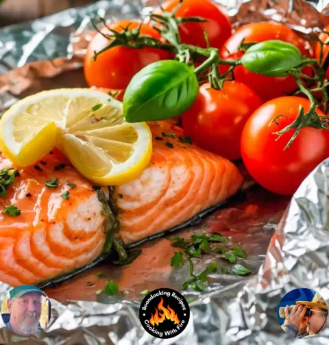 Mediterranean Salmon Foil Packet Recipe